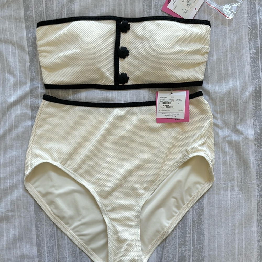 Brand new! 2pc Kate Spade Swim Suit - Picture 1 of 4